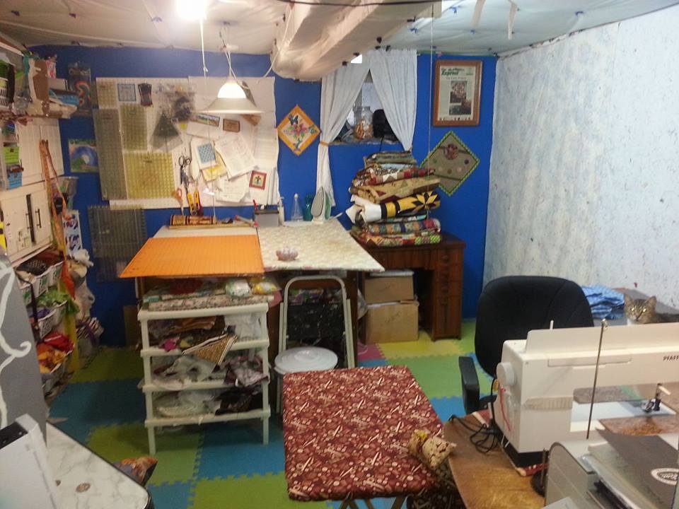 sewing room